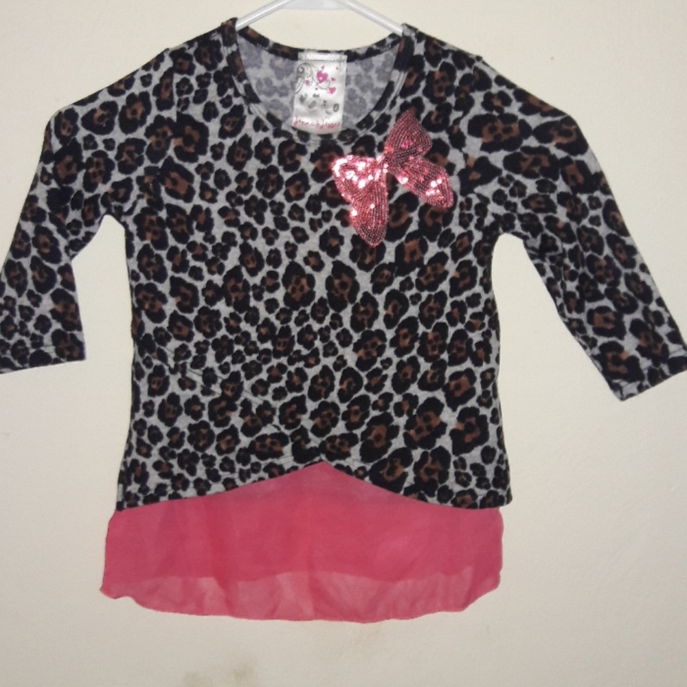 Cheetah print sweater